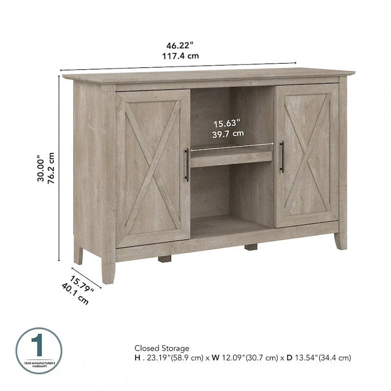 Meuble d'appoint avec portes Key West par Bush Furniture