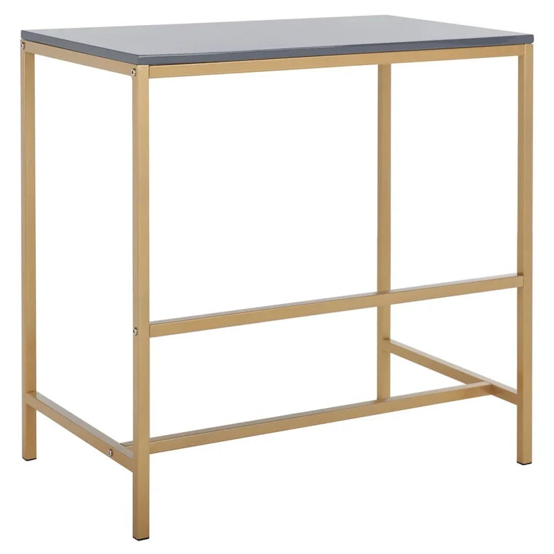 Bureau en bois brillant Aleen de SAFAVIEH