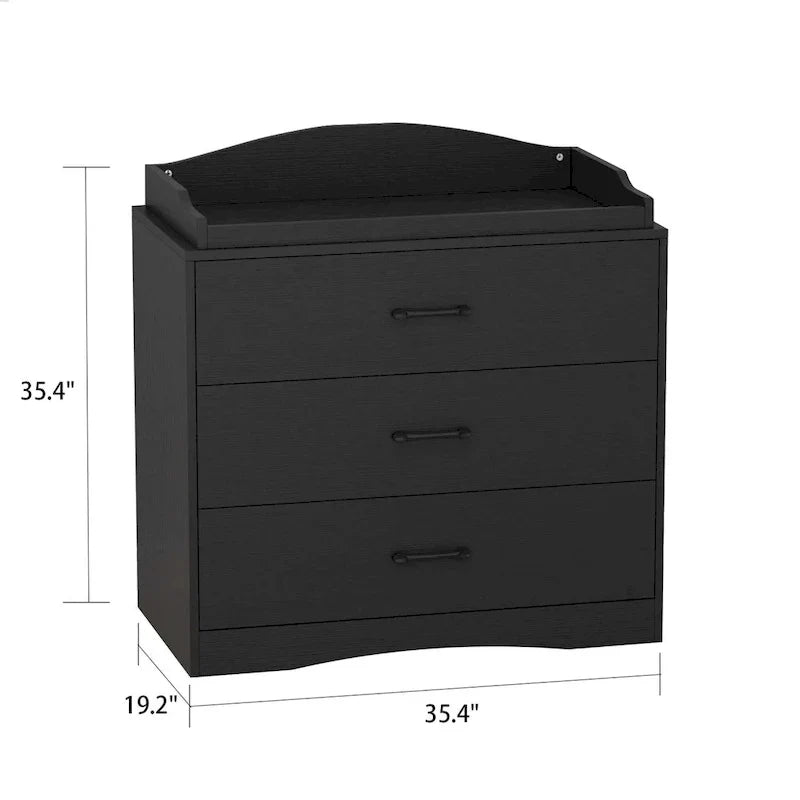 Commode à langer Timechee 35,4W 35,4H