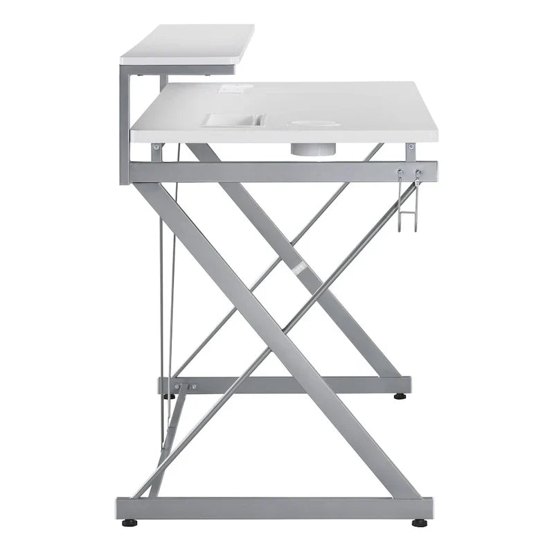 Bureau de jeu Emulator Battlestation avec lumières LED RVB