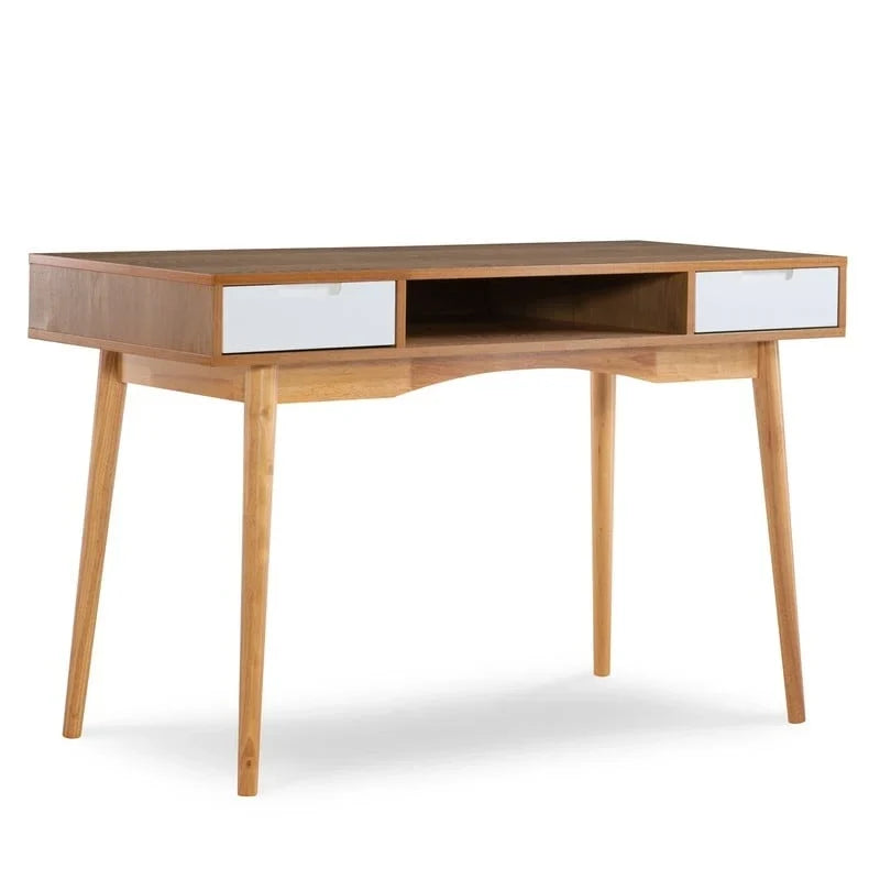 Bureau Linon Monroe en bois de frêne