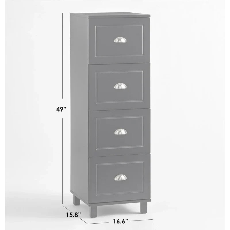 Classeur 4 tiroirs Simple Living Bradley