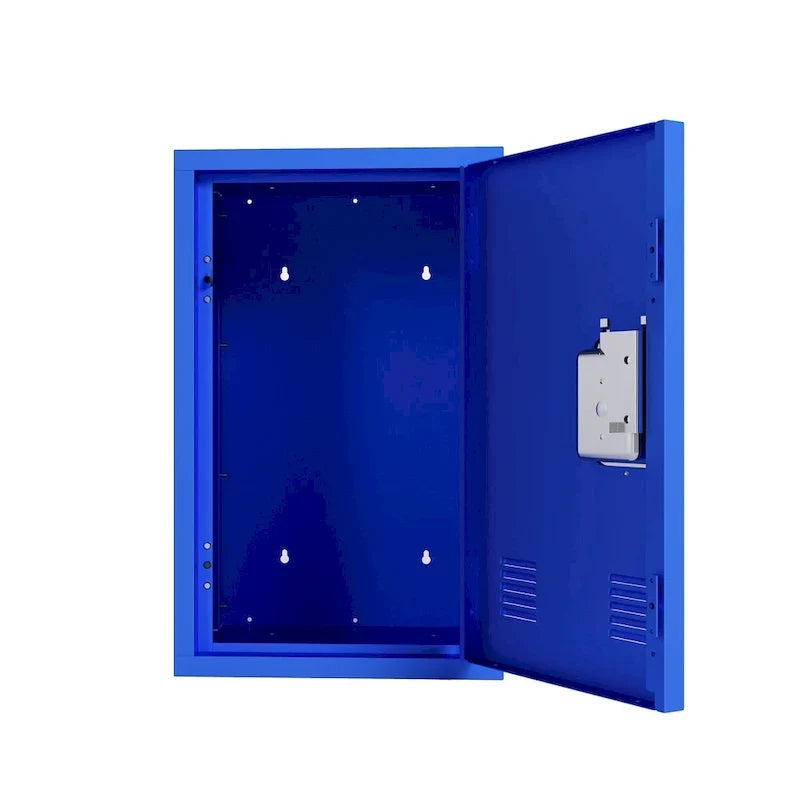 Armoire de rangement compacte, amovible et empilable en acier