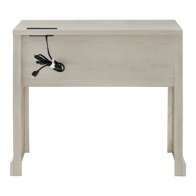 Bureau de travail Hinesburg de 35 po avec chargeur USB par iNSPIRE Q Classic