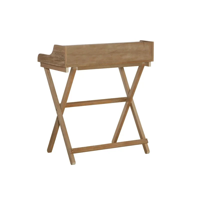 Bureau pliant en bois massif Clover