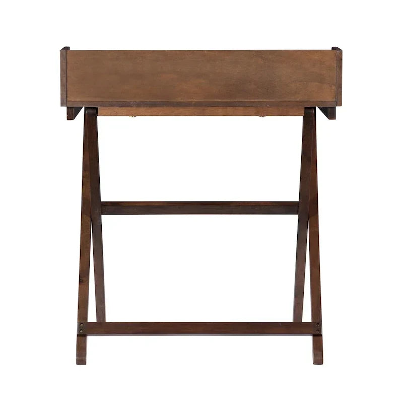 Bureau pliant en bois massif Clover