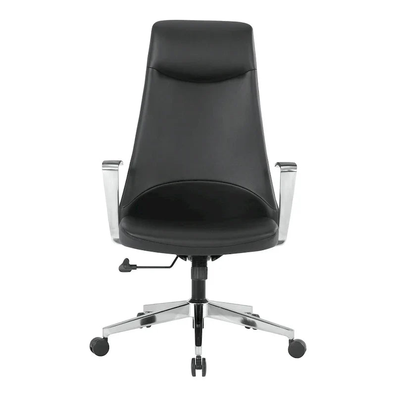 Fauteuil de bureau à dossier haut avec tissu antimicrobien