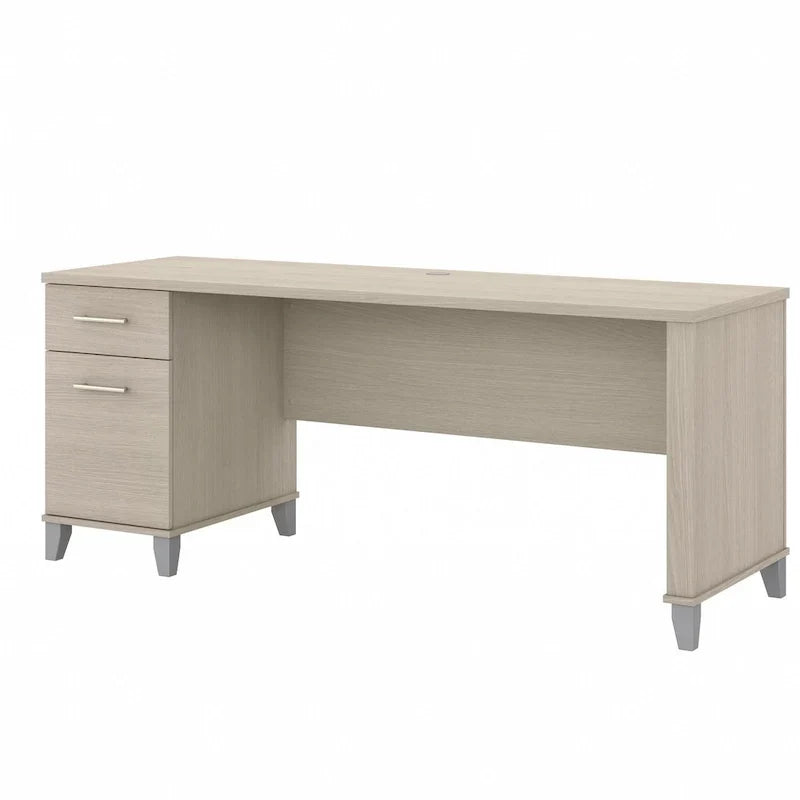 Bureau de direction 72 po Bush Furniture Somerset avec tiroirs de rangement