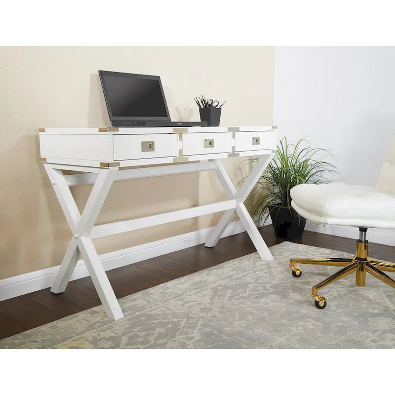 Bureau Wellington 46 po avec station d'alimentation