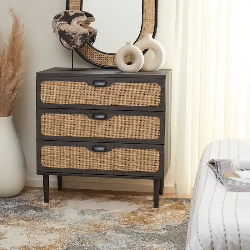 Commode à 3 tiroirs Dezzie SAFAVIEH