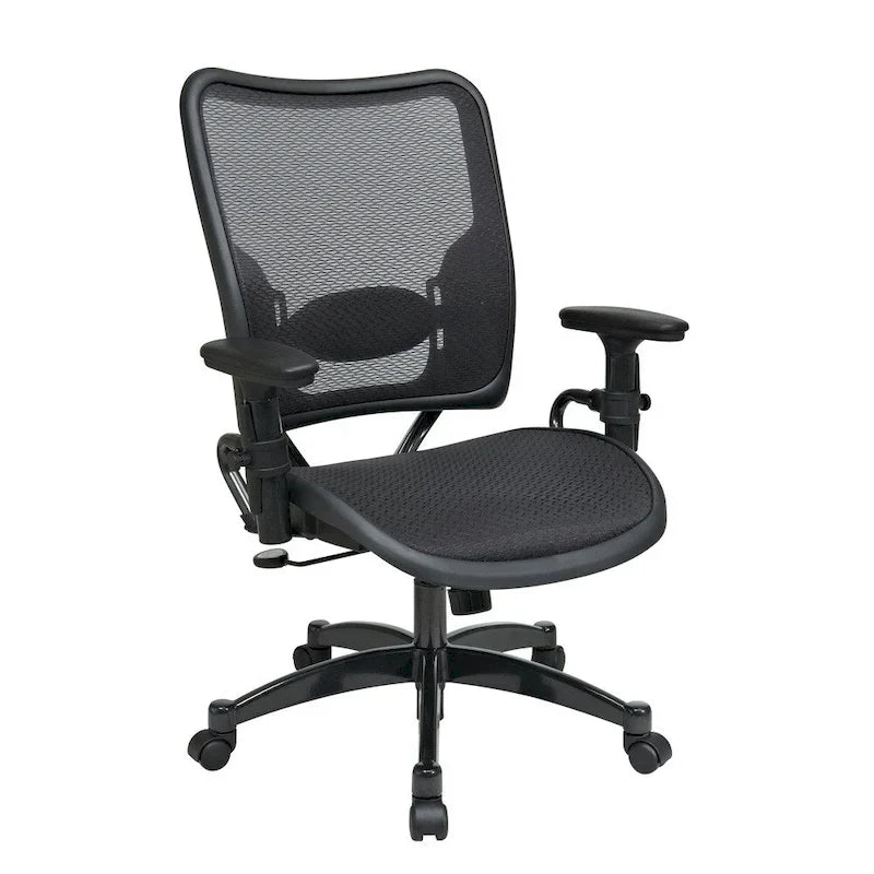 Chaise de bureau professionnelle avec accents bronze canon