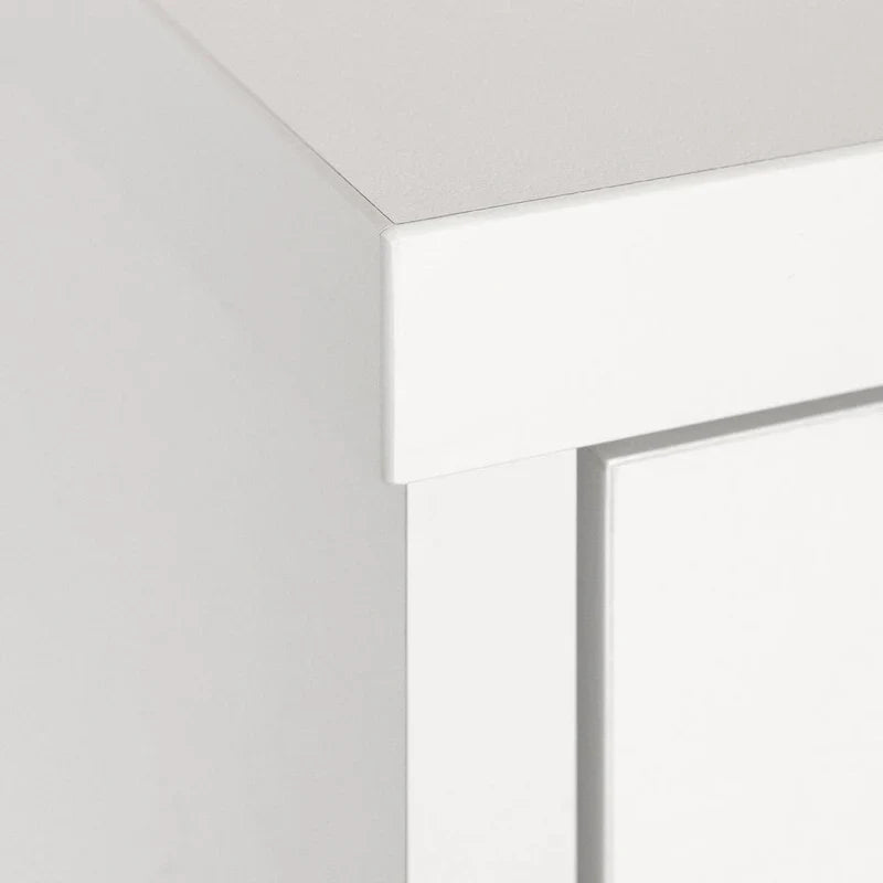 Bureau d'ordinateur Helsy South Shore avec barre d'alimentation