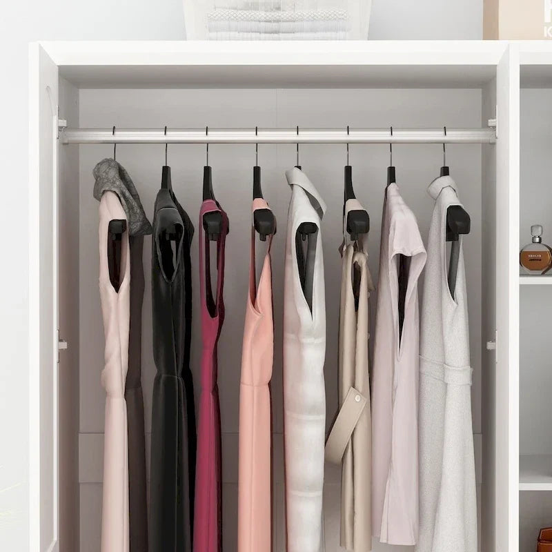 Ensemble armoire combinée double 78,7 H – L'élégance alliée à l'utilité