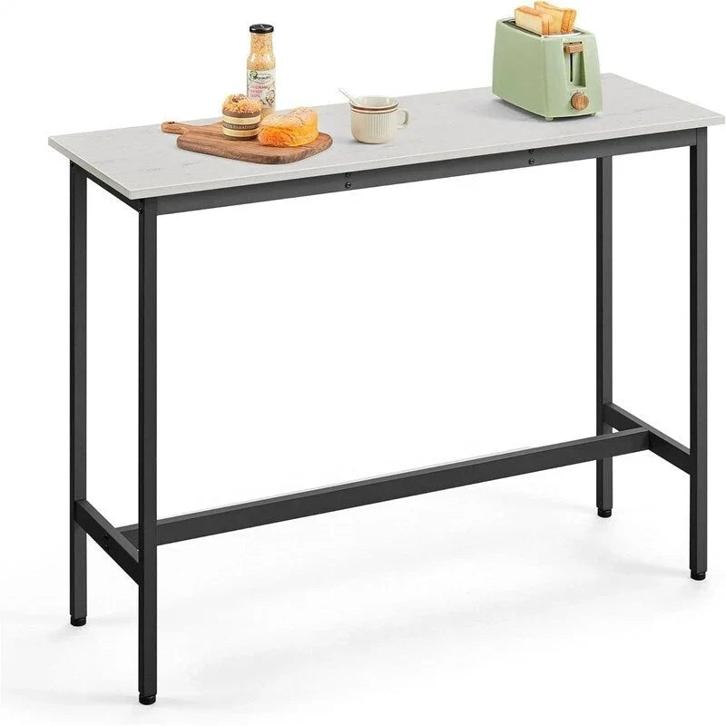 Table de bar étroite et longue