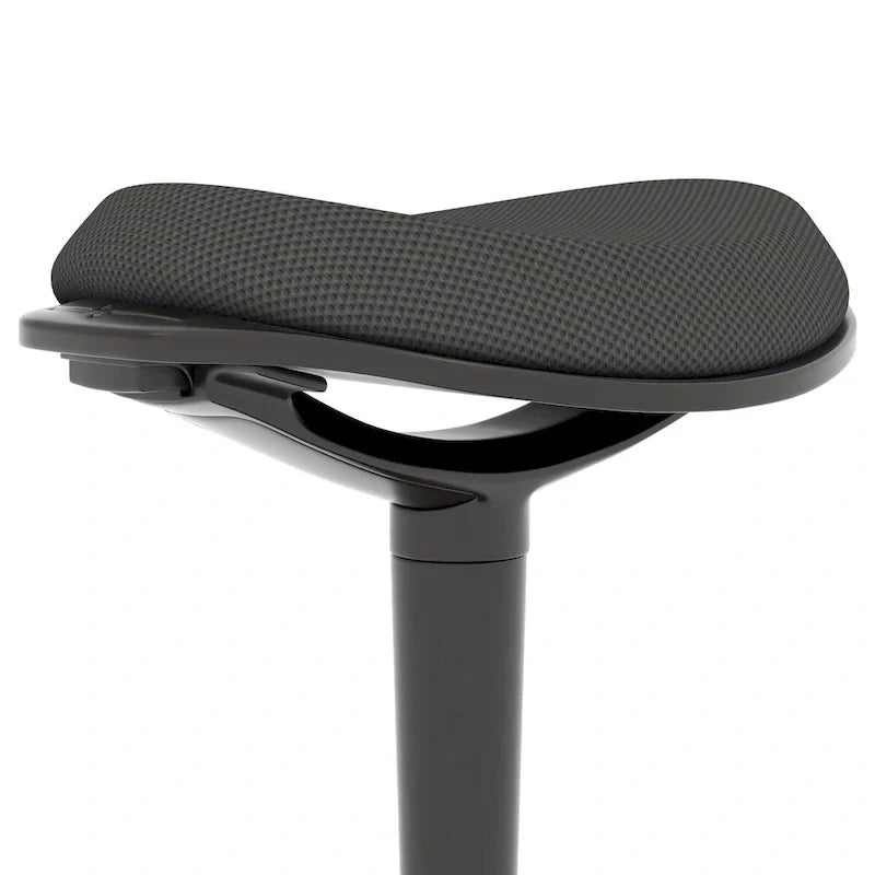 Chaise de bureau debout HOMCOM, tabouret ergonomique sans dossier, hauteur réglable 56,4-71,4 cm