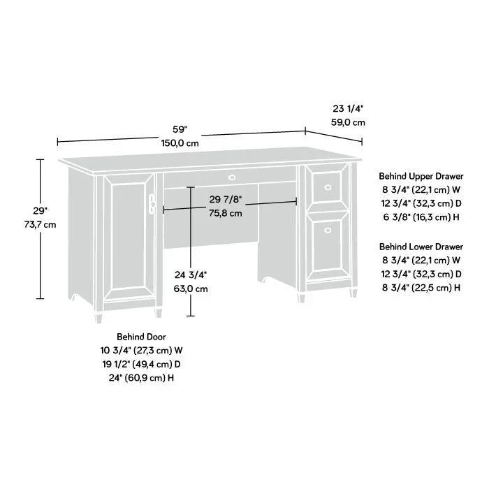 Bureau d'ordinateur Edge Water