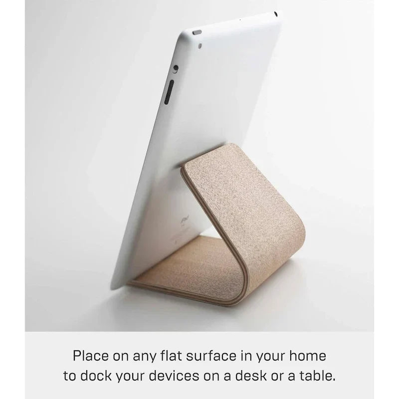 Support à tablette Yamazaki Home, Bois - L 14 x l 12 x H 11,5 cm