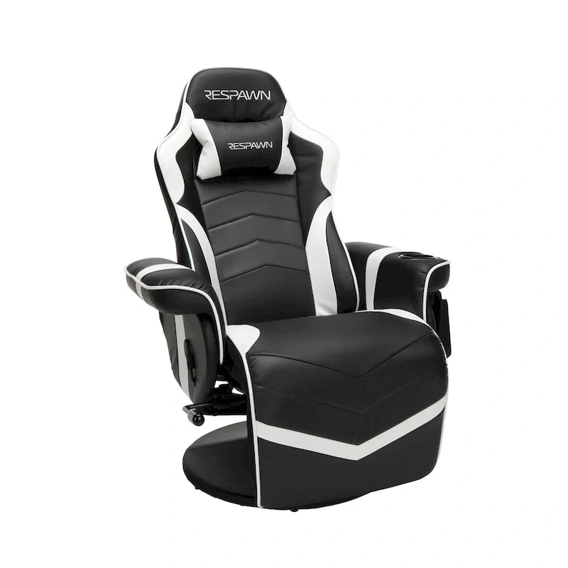 Fauteuil inclinable de jeu RESPAWN 900 - Fauteuil de jeu inclinable avec repose-pieds, Fauteuil inclinable de jeu