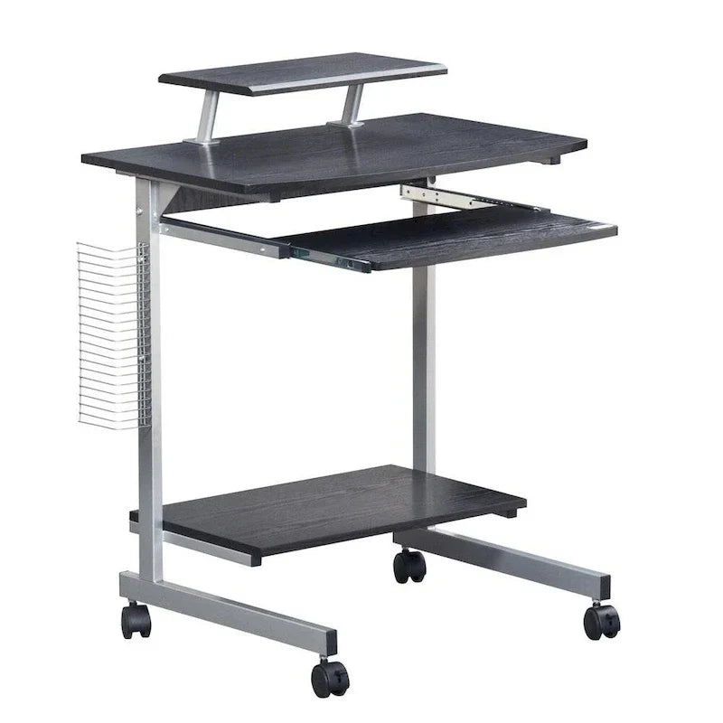Bureau d'ordinateur compact et ergonomique