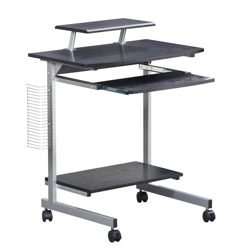 Bureau d'ordinateur compact et ergonomique