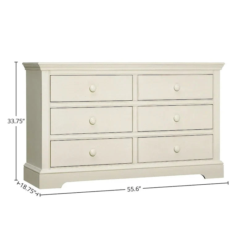 Commode Hanley à 6 tiroirs