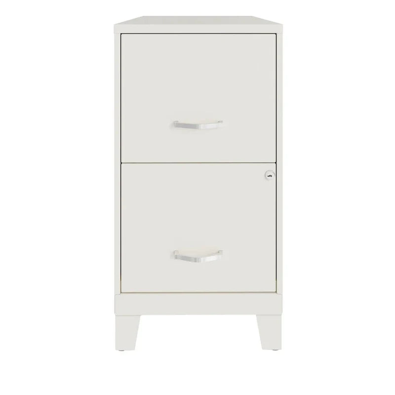 Classeur vertical à 2 tiroirs Space Solutions 18D avec tiroir pour accessoires et pieds