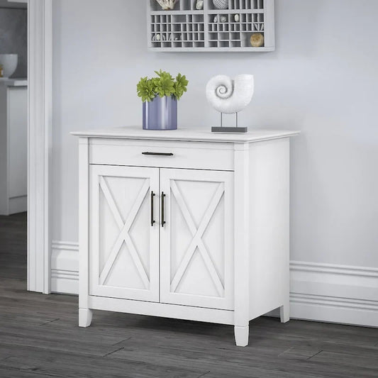Secrétaire Key West avec meuble de rangement Bush Furniture