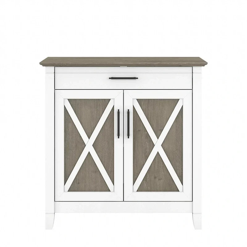 Secrétaire Key West avec meuble de rangement Bush Furniture