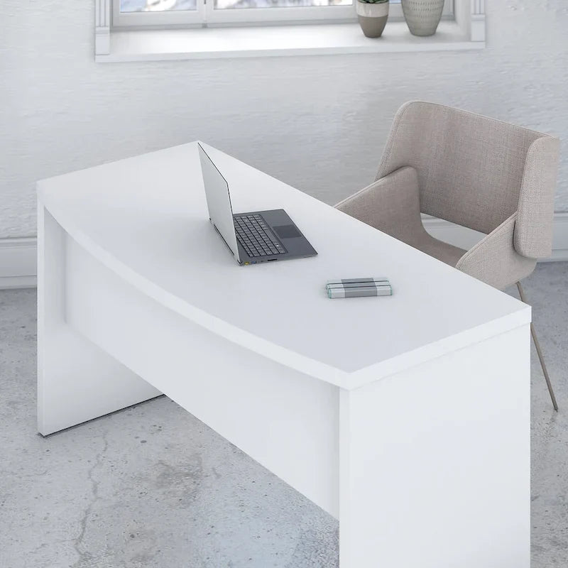 Bureau à façade cintrée Echo 60W de Bush Business Furniture