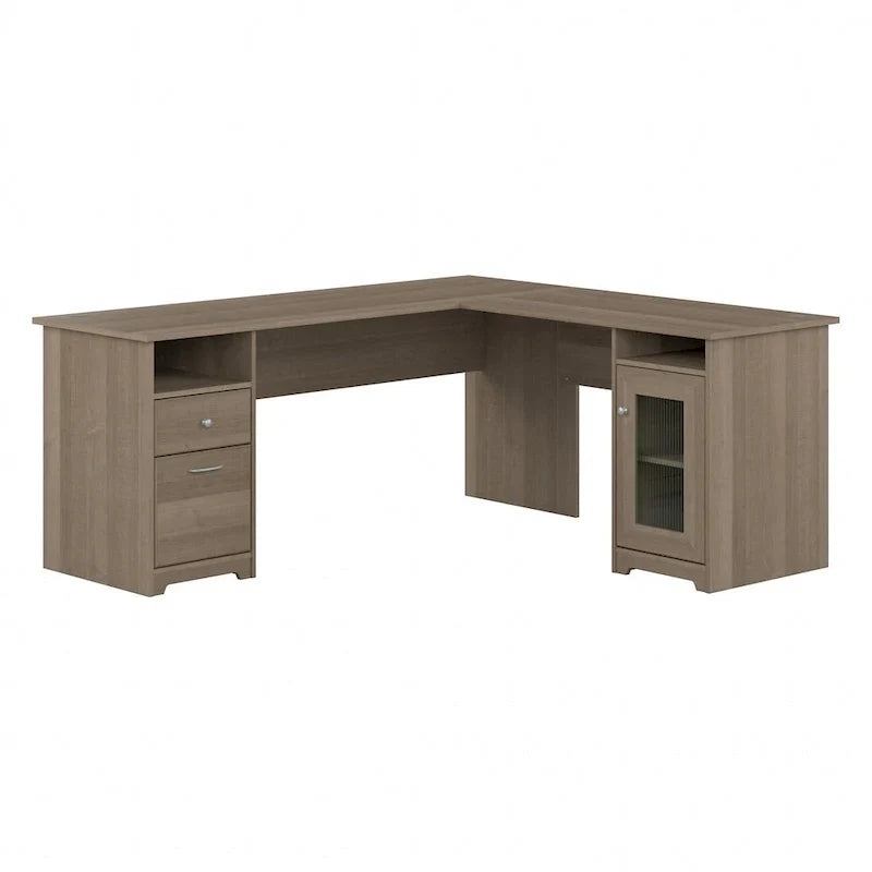 Bureau d'ordinateur en L Cabot 72W avec rangement par Bush Furniture