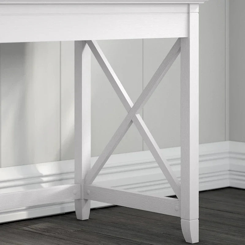 Bureau en L 60 W Key West avec classeur mobile de Bush Furniture