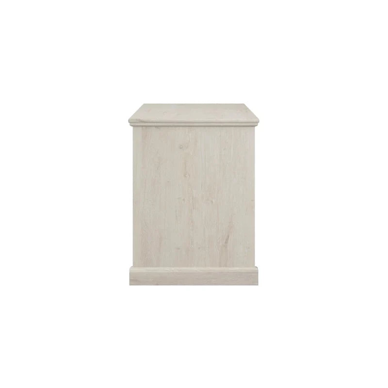Bureau de style campagnard 60 W Lennox avec armoire de rangement de Bush Furniture