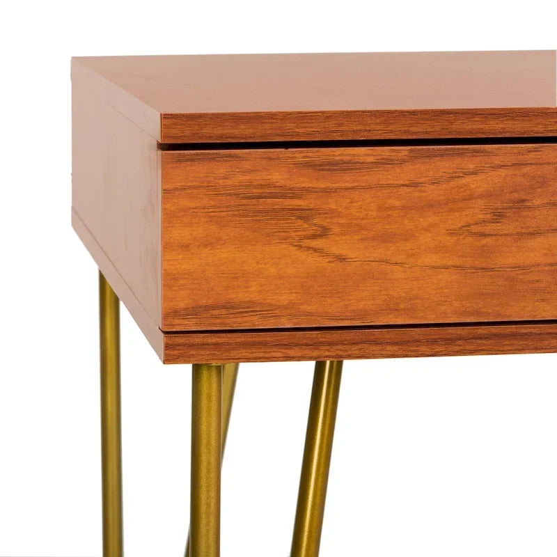 Bureau 2 tiroirs SAFAVIEH Pine Naturel