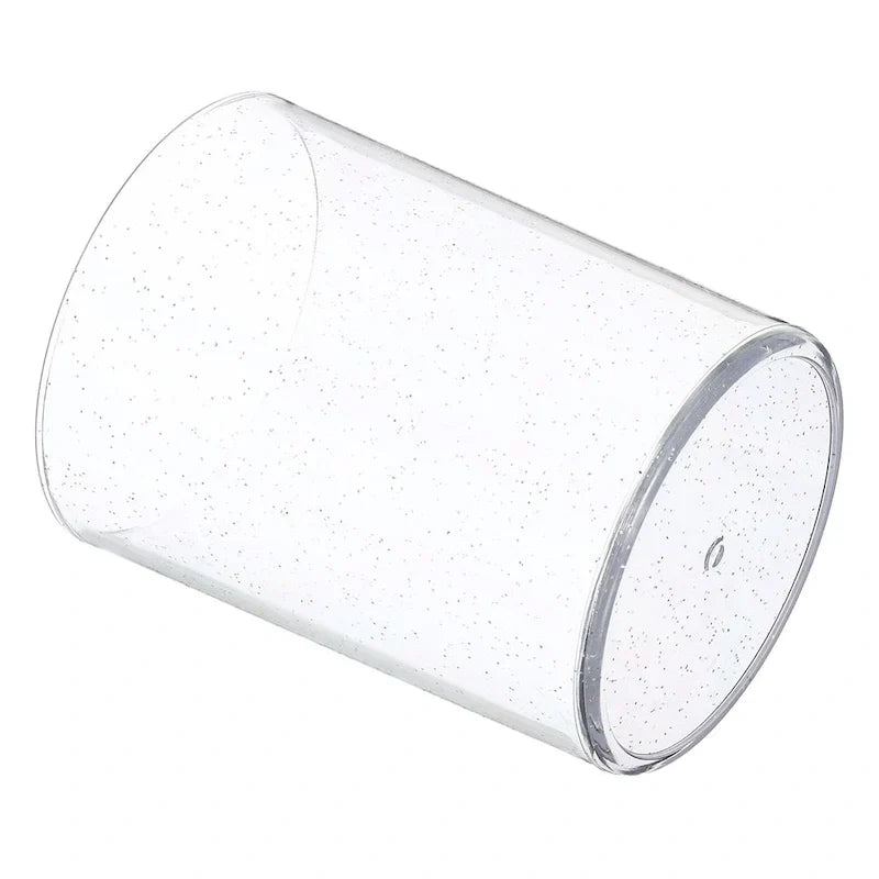 Porte-Crayon Acrylique, Porte-Pinceaux de Maquillage, Organisateur de Bureau Rond