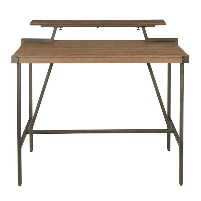 Bureau debout Gunn de Carbon Loft avec tablette amovible