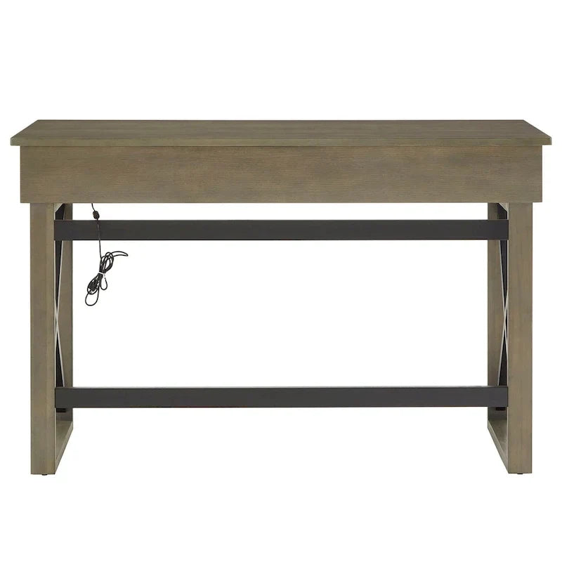 Bureau relevable avec station de charge Murali par iNSPIRE Q Modern