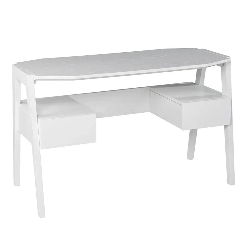 SEI Furniture Casella - Bureau d'écriture style Mid-Century moderne avec rangement