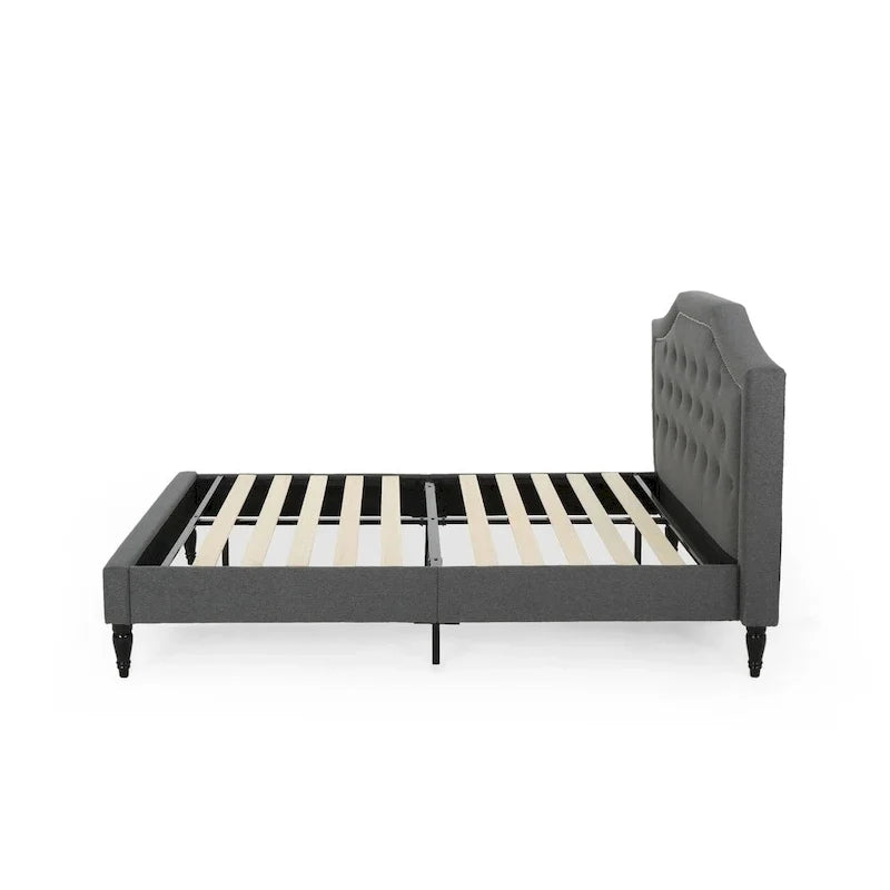Lit plateforme Queen tapissé Elinor de Christopher Knight Home
