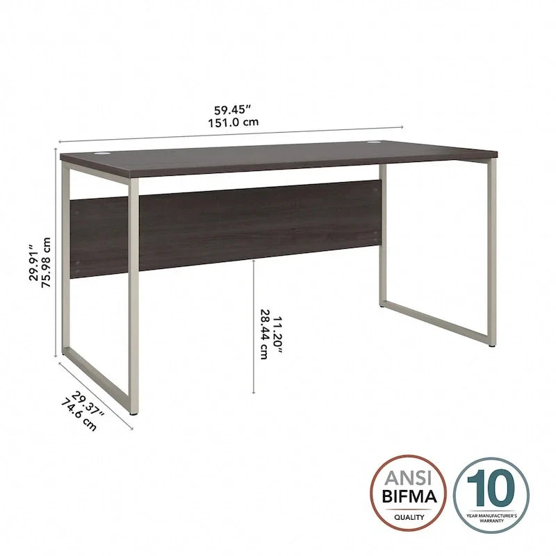 Table d'ordinateur de bureau Hybrid 60W x 30D par Bush Business Furniture