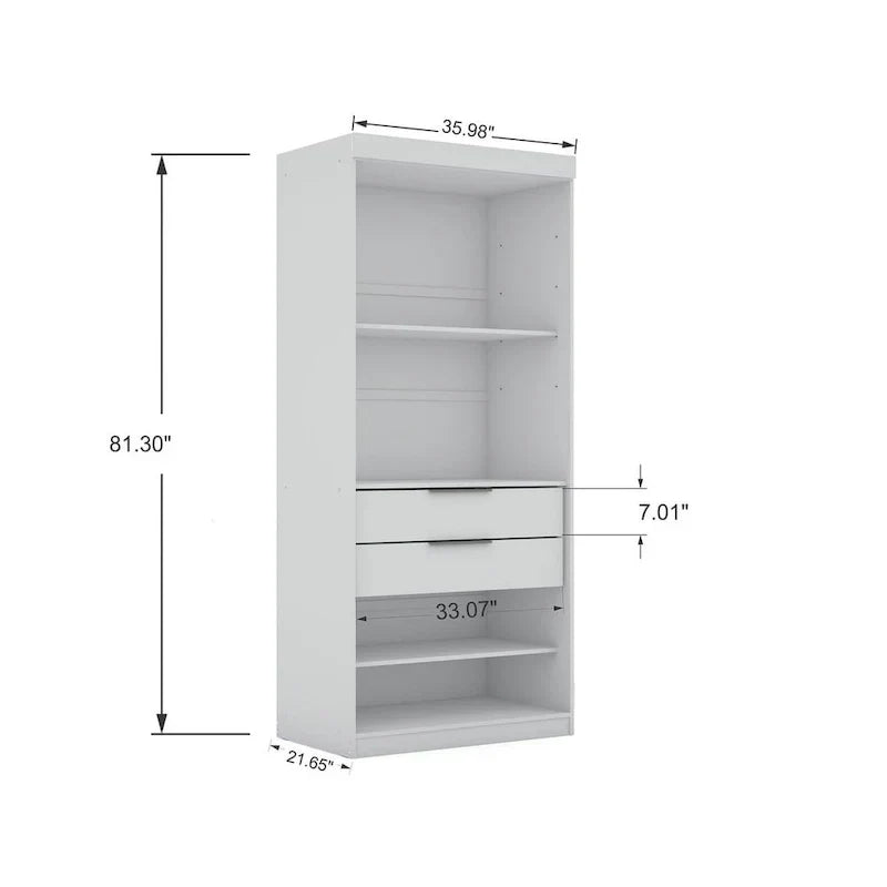 Armoire de rangement moderne Mulberry 2.0