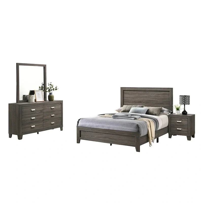 Ensemble de 4 meubles de chambre Anastasia de qualité supérieure