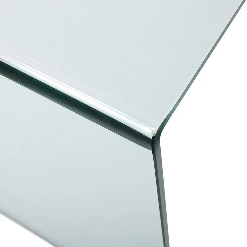 Bureau en verre trempé Ramona par Christopher Knight Home