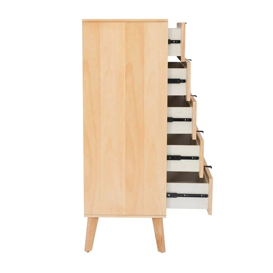 Commode 5 tiroirs en rotin Adelphi
