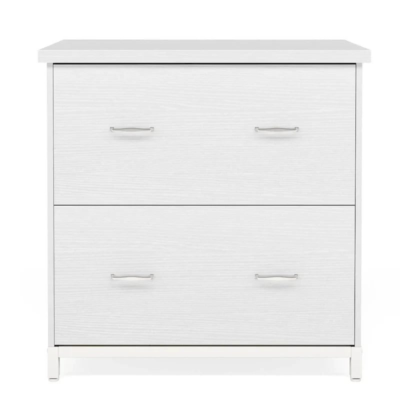 Classeur horizontal à 2 tiroirs pour bureau à domicile, format lettre