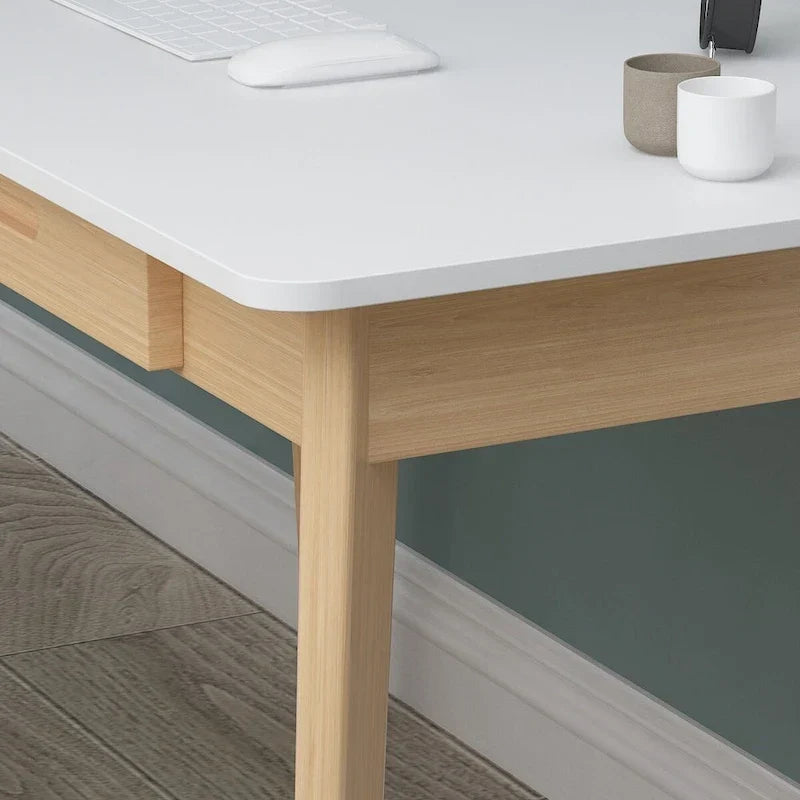 Bureau informatique avec 2 tiroirs pour la maison et le bureau
