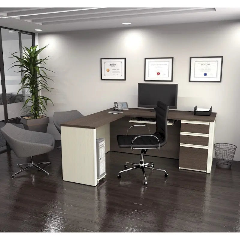 Bureau en L Prestige Bestar