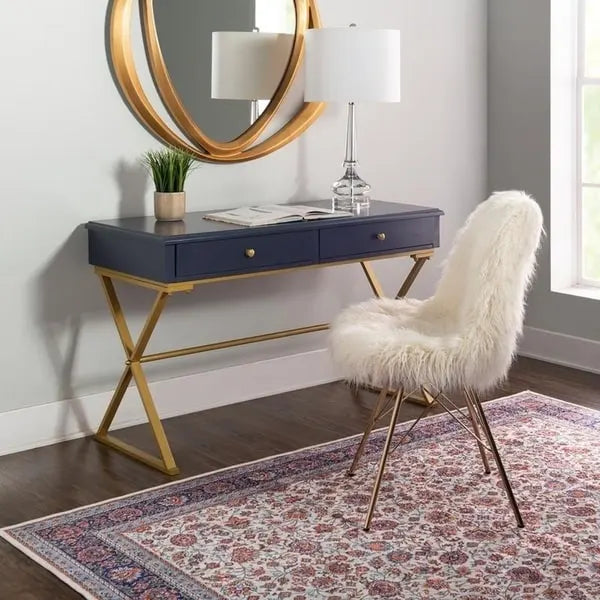 Bureau de campagne May Blue and Gold
