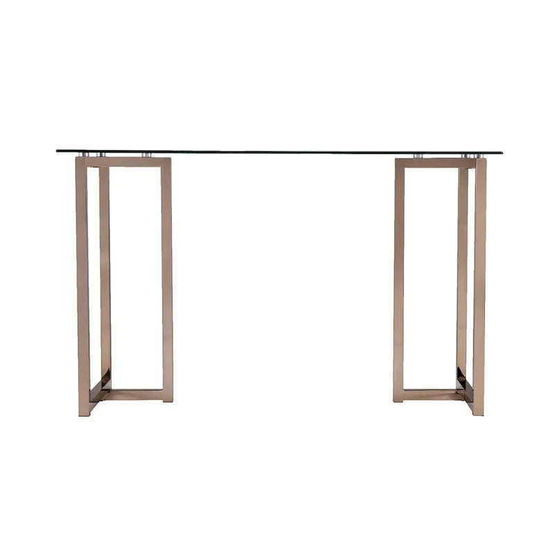 Bureau d'écriture champagne Haxor de SEI Furniture