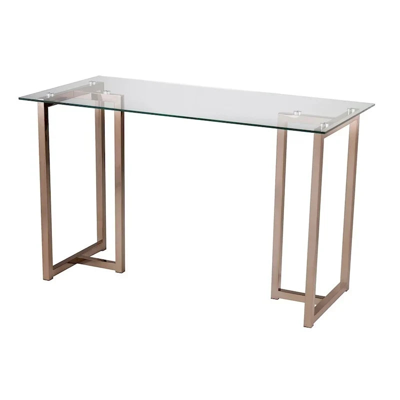 Bureau d'écriture champagne Haxor de SEI Furniture