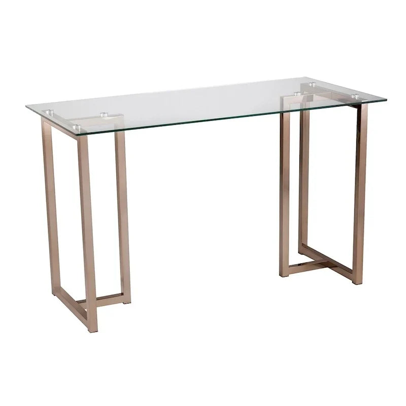 Bureau d'écriture champagne Haxor de SEI Furniture